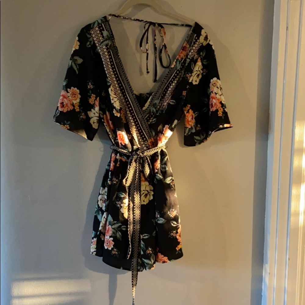 Floral romper